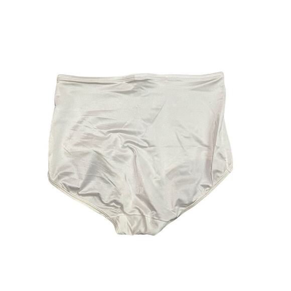 Vintage Sears Shiny White Granny Panty Style 49596 3XL Set of 4 - Picture 3 of 11